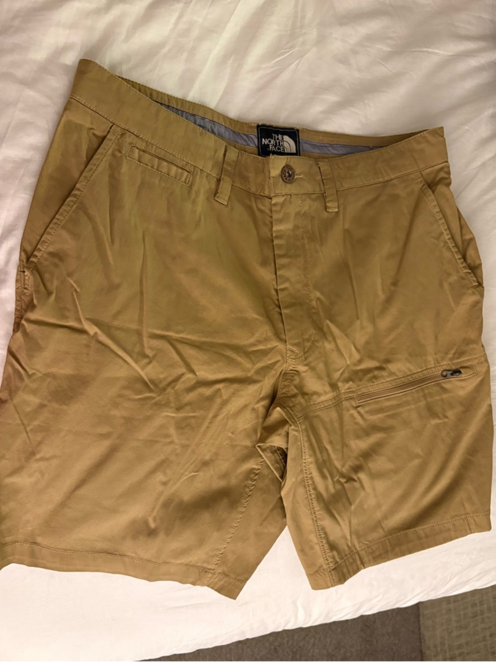 The North Face Men's Khaki/Tan Hybrid Utility Shorts